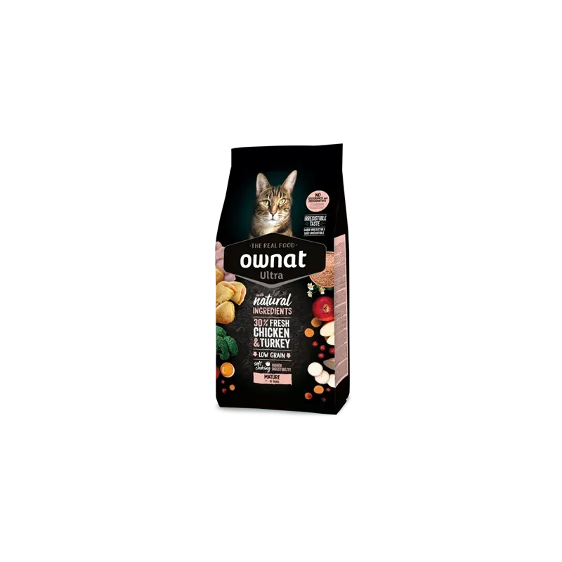 OWNAT Ultra Mature Sterilized Cat 3 kg